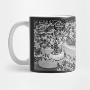 Traditional Christmas merchandise for sale at the Aachen Christmas market Mug